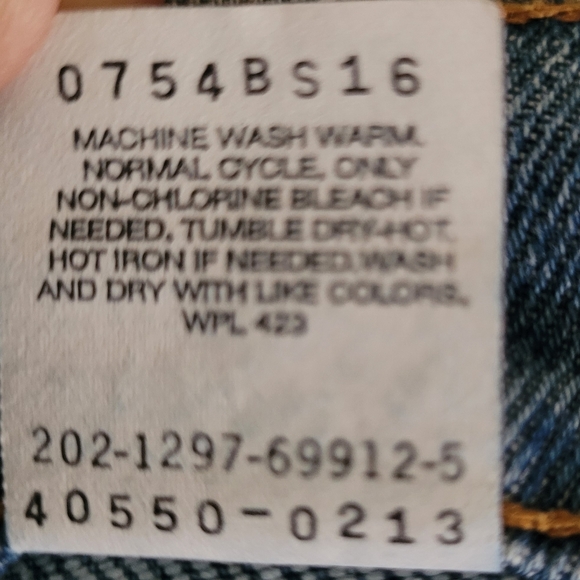 Levi's  Orange Tab 550 Relaxed Fit Jeans Size 36 X 32 NWOT - Picture 13 of 16